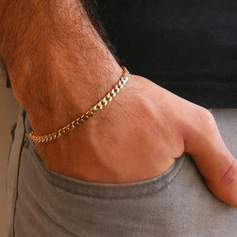 3-11mm Chunky Miami Curb Chain Bracelet