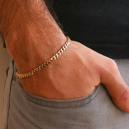 3-11mm Chunky Miami Curb Chain Bracelet
